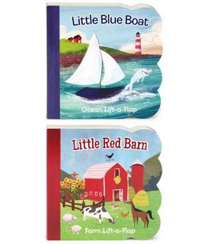 Board book Little Red Barn and Little Blue Boat 2 Pack Book