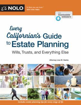 Paperback Every Californian's Guide to Estate Planning: Wills, Trust & Everything Else Book