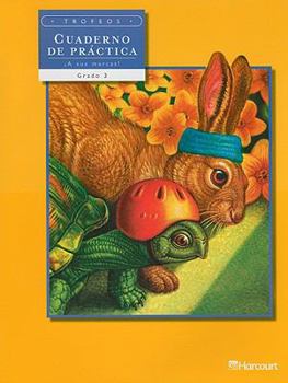 Paperback Trofeos Cuaderno de Practica, !A Sus Marcas!, Grado 3 [Spanish] Book