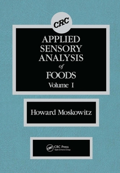 Hardcover Applied Sensory Analy of Foods Book