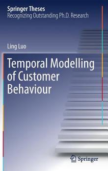 Hardcover Temporal Modelling of Customer Behaviour Book