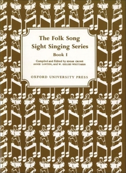 Paperback Folk Song Sight Singing Book 1 Book