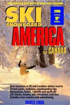 Paperback Ski Snowboard America & Canada: Top Winter Resorts in USA and Canada Book