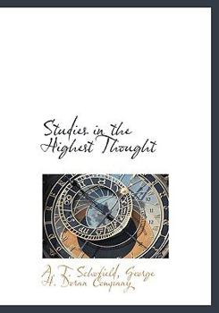 Hardcover Studies in the Highest Thought Book