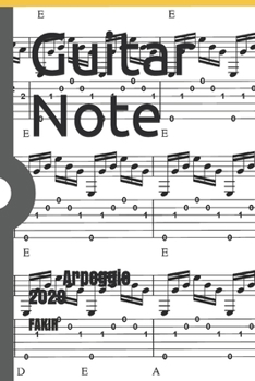 Paperback Guitar Note: Arpeggio 2020 Book