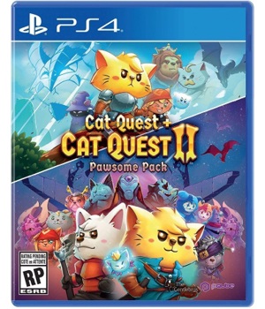 Game - Playstation 4 Cat Quest II + Cat Quest - Pawsome Pack Book