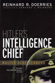 Paperback Hitler's Intelligence Chief: Walter Schellenberg Book