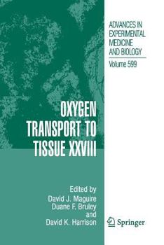 Paperback Oxygen Transport to Tissue XXVIII Book