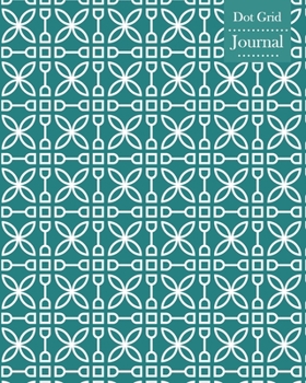 Paperback Dot Grid Journal: Notebook Planner with Geometric Pattern Themed Cover Design Book