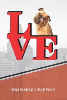 Paperback Brussels Griffon: Dog Love Park Isometric Dot Paper Notebook Book Is 120 Pages 6x9 Book