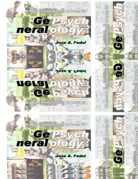 Paperback A Workbook for a Course in General Psychology Book