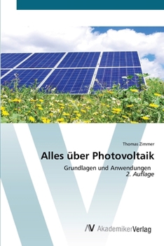 Paperback Alles über Photovoltaik [German] Book