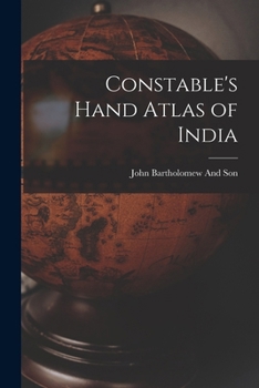 Paperback Constable's Hand Atlas of India Book