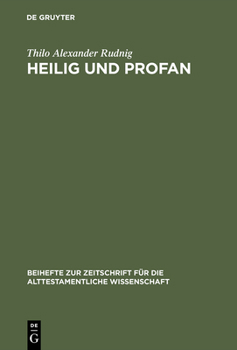 Hardcover Heilig und Profan [German] Book