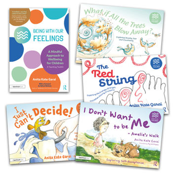 Paperback Being with Our Feelings: Guidebook and Four Storybooks Set Book