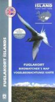 Map Birdwatchers' Map of Iceland Book