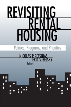 Paperback Revisiting Rental Housing: Policies, Programs, and Priorities Book