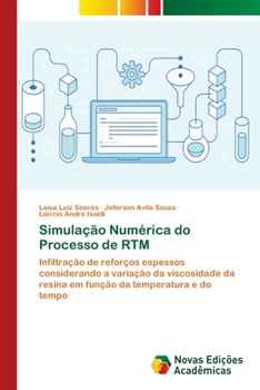 Paperback Simulação Numérica do Processo de RTM [Portuguese] Book