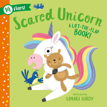 Board book First Feelings: Scared Unicorn Book