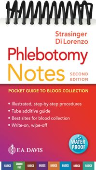 Spiral-bound Phlebotomy Notes: Pocket Guide to Blood Collection Book