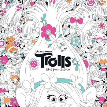 Paperback Trolls. Libro Para Colorear / Trolls. It's Color Time! (Dreamworks) [Spanish] Book