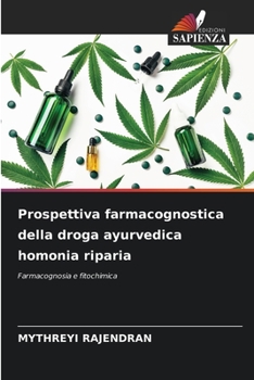 Paperback Prospettiva farmacognostica della droga ayurvedica homonia riparia [Italian] Book