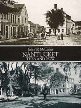 Paperback Nantucket Then and Now Book