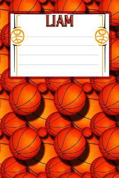 Paperback Basketball Life Liam: College Ruled Composition Book