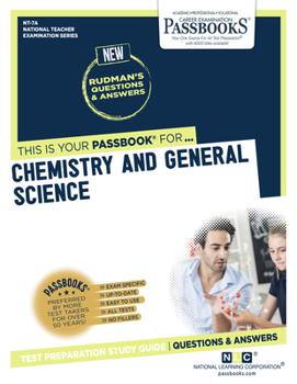 Paperback Chemistry and General Science (Nt-7a): Passbooks Study Guide Book