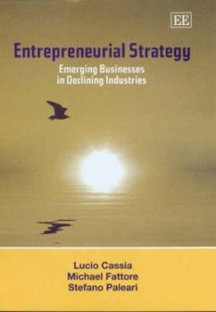 Hardcover Entrepreneurial Strategy: Emerging Businesses in Declining Industries Book
