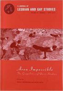 Paperback Area Impossible: The Geopolitics of Queer Studies Book
