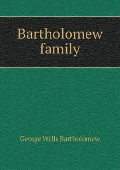 Paperback Bartholomew family Book