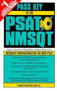 Paperback Barron's Pass Key to the PSAT/NMSQT: Preliminary SAT/National Merit Scholarship Qualifying Test Book
