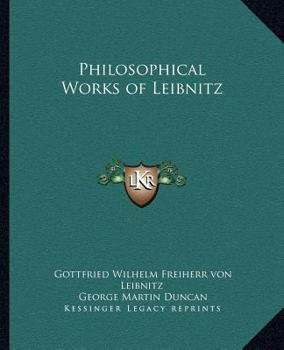 Paperback Philosophical Works of Leibnitz Book