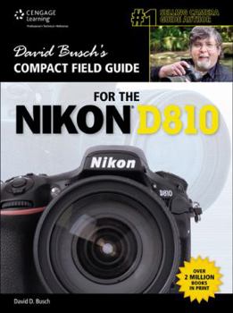 Spiral-bound David Busch's Compact Field Guide for the Nikon D810 Book