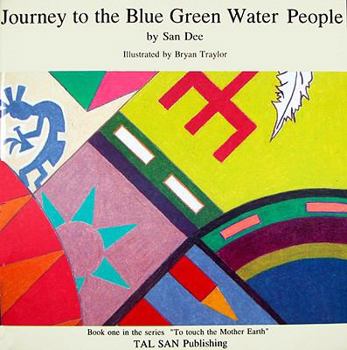 Paperback Journey to the Blue Green Water People Book