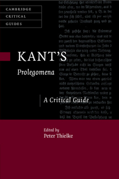 Paperback Kant's Prolegomena: A Critical Guide Book