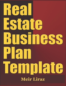 Paperback Real Estate Business Plan Template Book