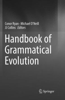 Paperback Handbook of Grammatical Evolution Book