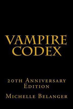 Paperback Vampire Codex: 20th Anniversary Edition Book