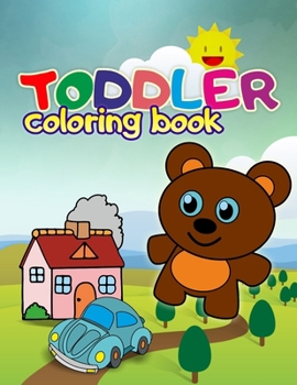 Paperback Toddler Coloring Book: 32 Exclusive Illustrations for Toddlers Book