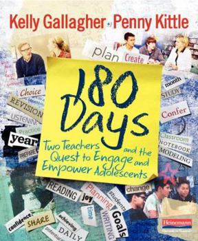Paperback 180 Days: Two Teachers and the Quest to Engage and Empower Adolescents Book