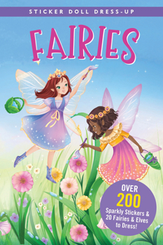 Paperback Fairies Sticker Doll Dress-Up Book