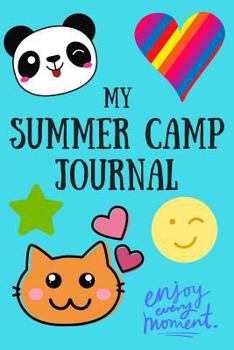 Paperback My Summer Camp Journal: Kids Creative Keepsake Notebook Book