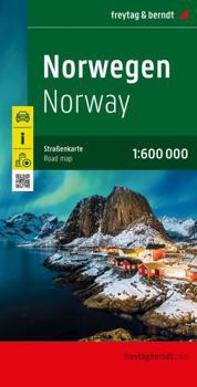 Map Norway, road map 1:600,000 [German] Book