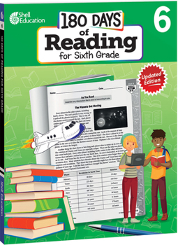 Paperback 180 Days of Reading for Sixth Grade: Practice, Assess, Diagnose Book