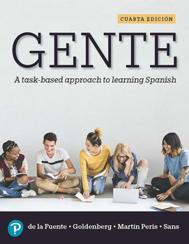 Paperback Gente: A Task-Based Approach to Learning Spanish Book