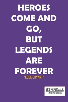 Kobe Bryant Notebook: Tribute to Lakers Champ: Notebook, 6'9', 100pages,