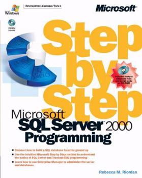 Paperback Microsofta SQL Servera[ 2000 Programming Step by Step [With 1] Book
