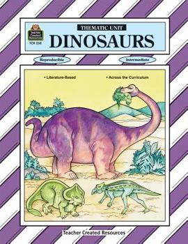 Paperback Dinosaurs Thematic Unit Book